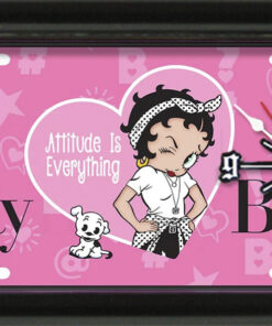 BETTY BOOP ATTITUDE CLOCK