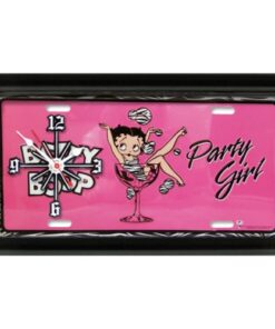 BETTY BOOP PARTY GIRL CLOCK