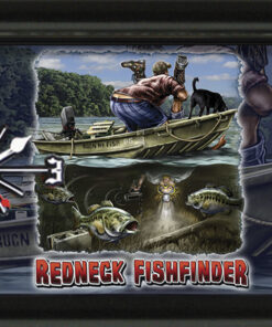 BUCKWEAR CLOCK REDNECK FISHFINDER #1