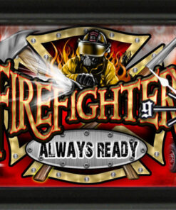 FIRE DEPARTMENT CLOCK Always Ready