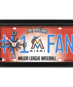 MIAMI MARLINS CLOCK