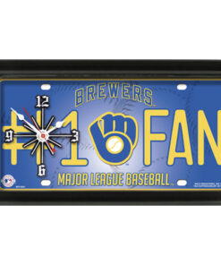 MILWAUKEE BREWERS CLOCK