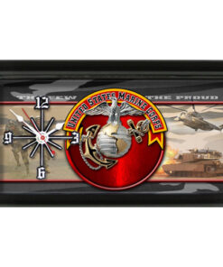 UNITED STATES MARINE CORPS CLOCK