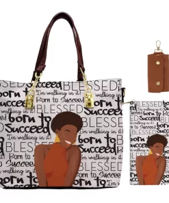 Born to Succeed Handbag Set
