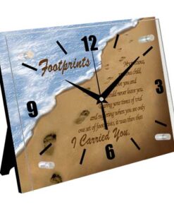 Clock: Footprints