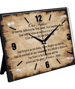 Clock: Lord's Prayer