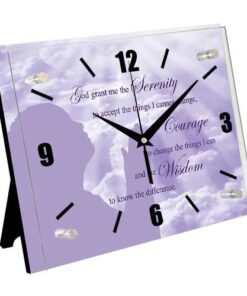 Clock: Serenity Prayer